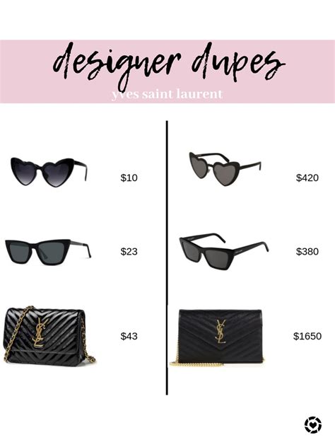 ysl slides dupes|YSL dupe sunglasses.